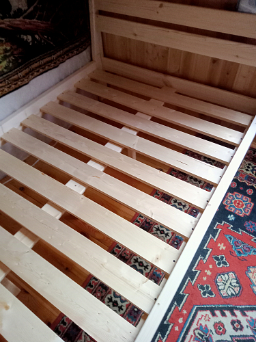 Полутораспальная кровать Мишка 120 x 200 см усиленная с основанием фото покупателя 1